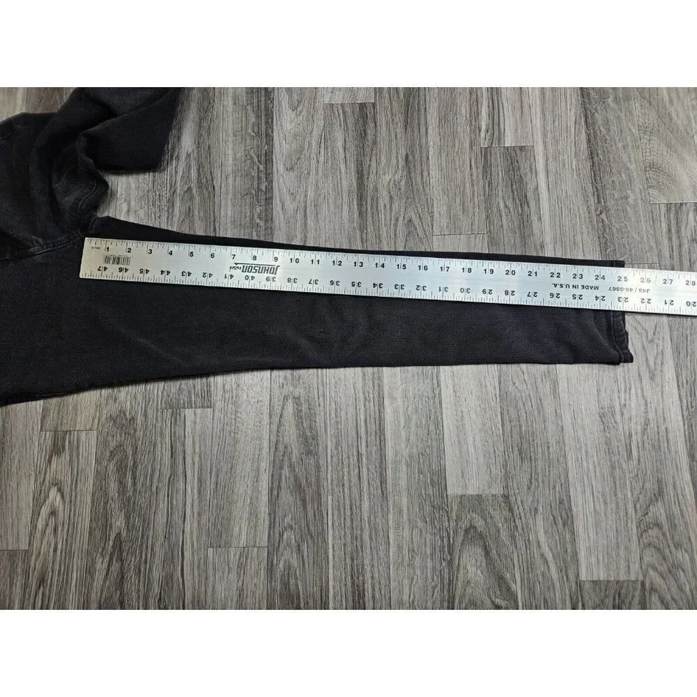 Madewell‎ Womens Size 27 Road Tripper Black Grey Skinny Denim Jeans